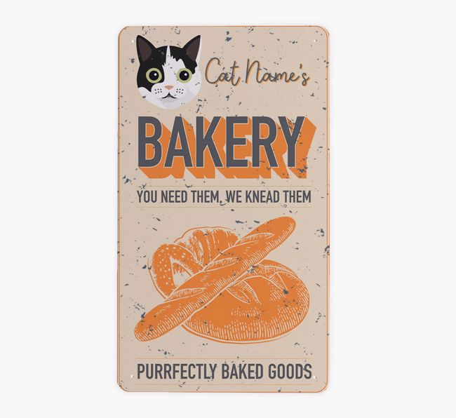 Bakery: Personalized {breedCommonName} Metal Sign